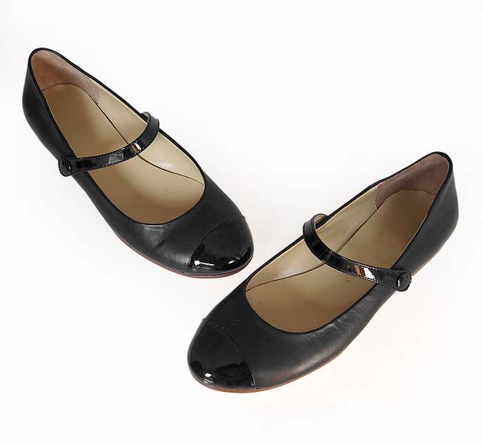 Replica Chanel Shoes 72202b black lambskin leather
